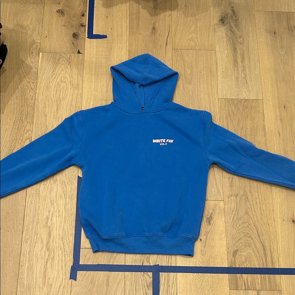 White Fox Boutique Blue Hoodie